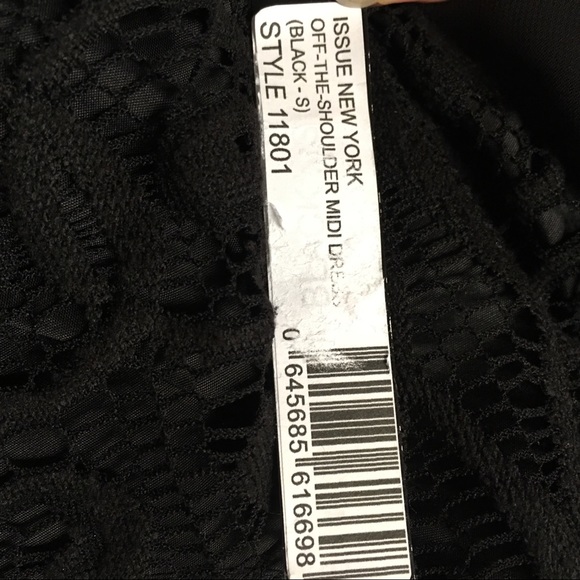 Issue New York Black Lace Dress - Picture 6 of 8